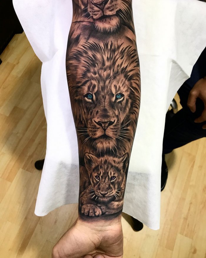 татуировки на предплечье