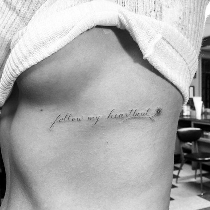 татуировки с надписями