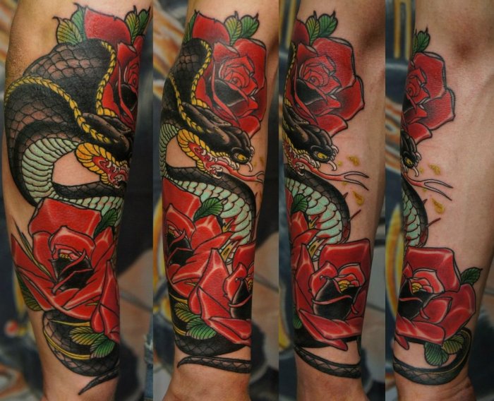 тату в стиле япония