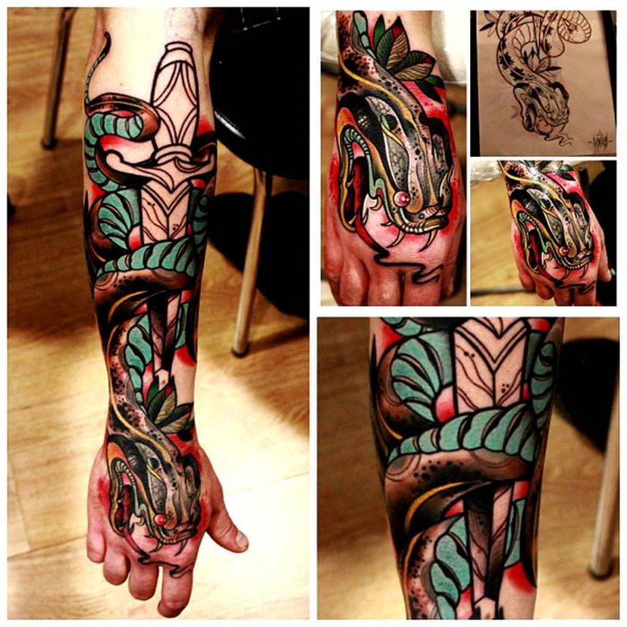 тату в стиле