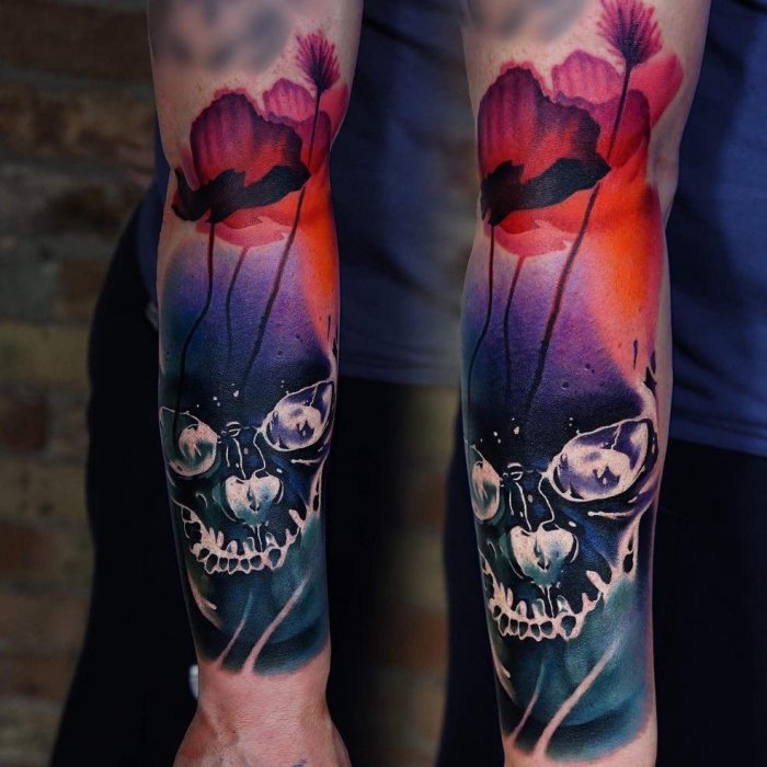 татуировки в стиле