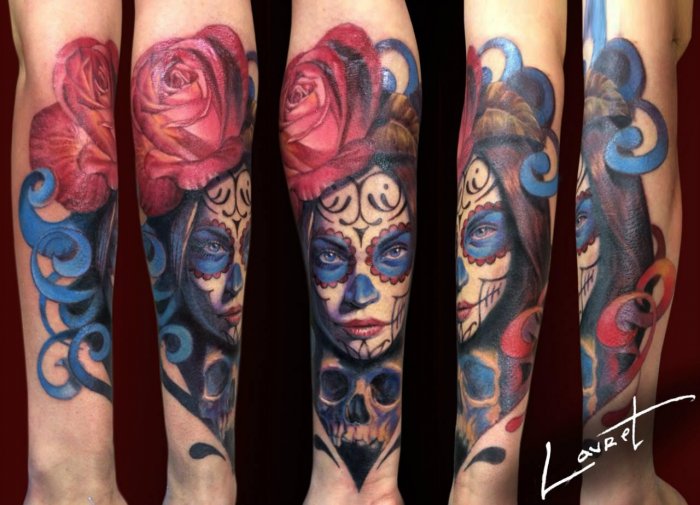 татуировки на предплечье