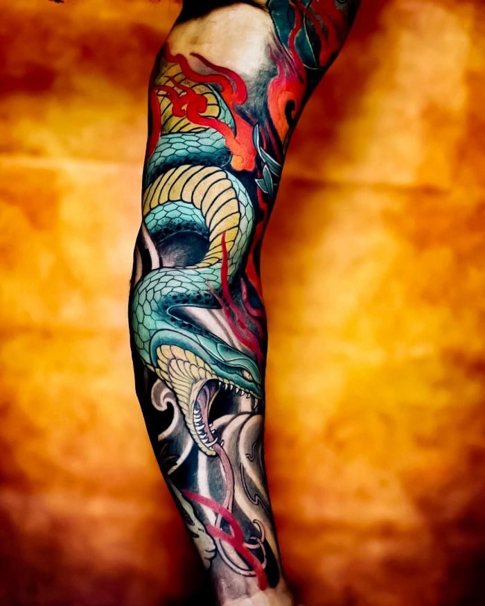 японская татуировка