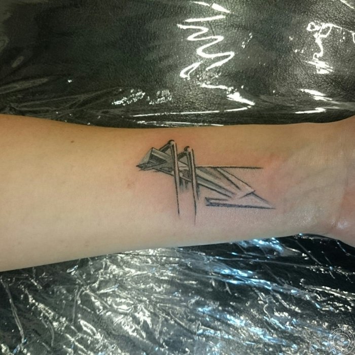 тату на запястье