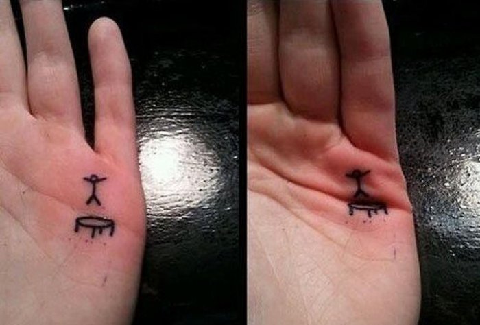 мини татуировки