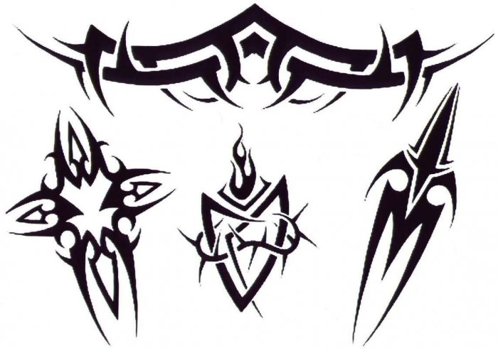 татуировки трайбл