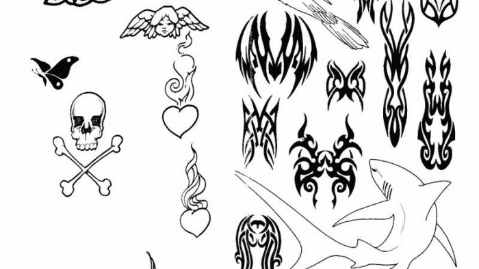 легкие татуировки