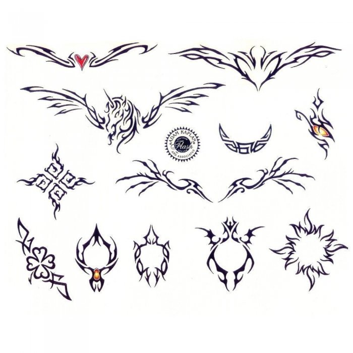 легкие татуировки