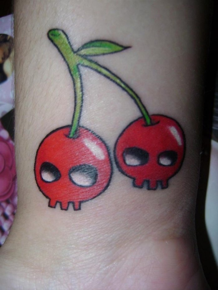 прикольные цветные тату