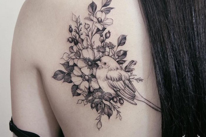 женские тату