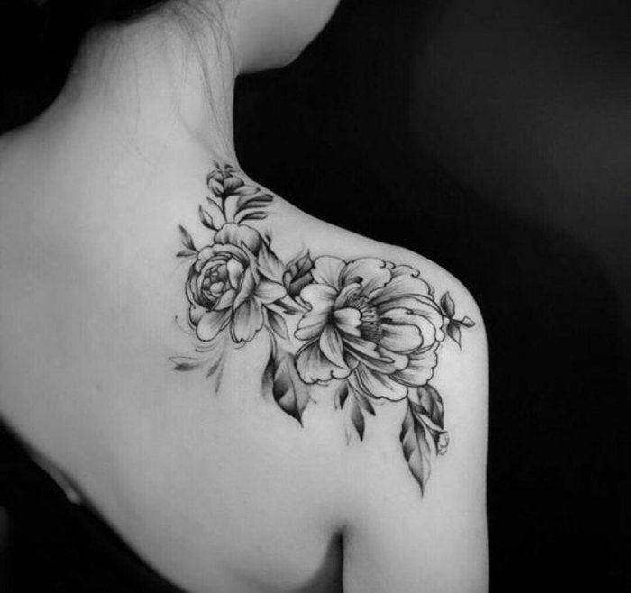 цветы татуировки