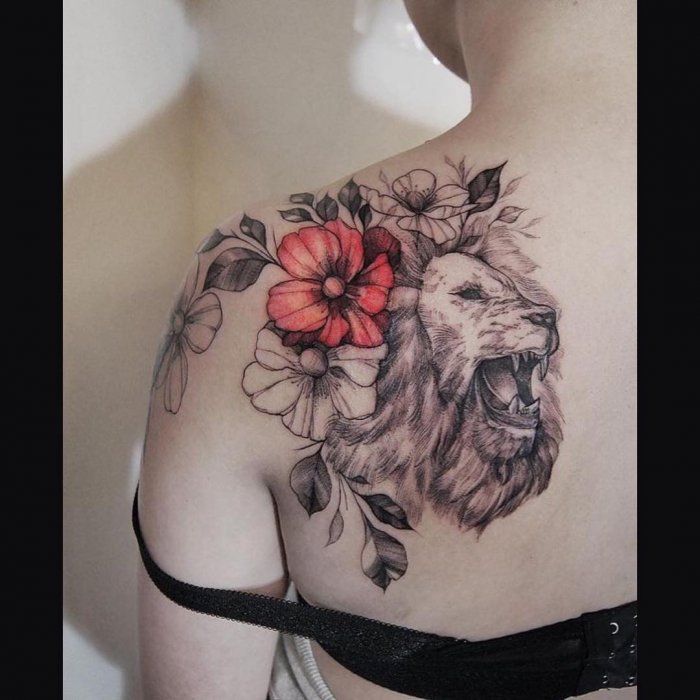 тату женские