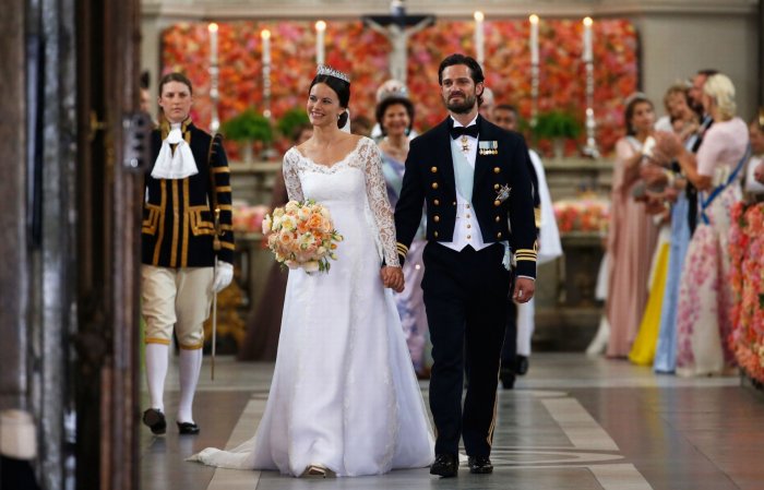 Традиционное свадебное платье в Швеции