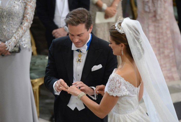 Принцесса Мадлен и Кристофер о'Нилл