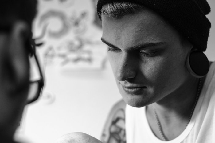 Эскизы на колено