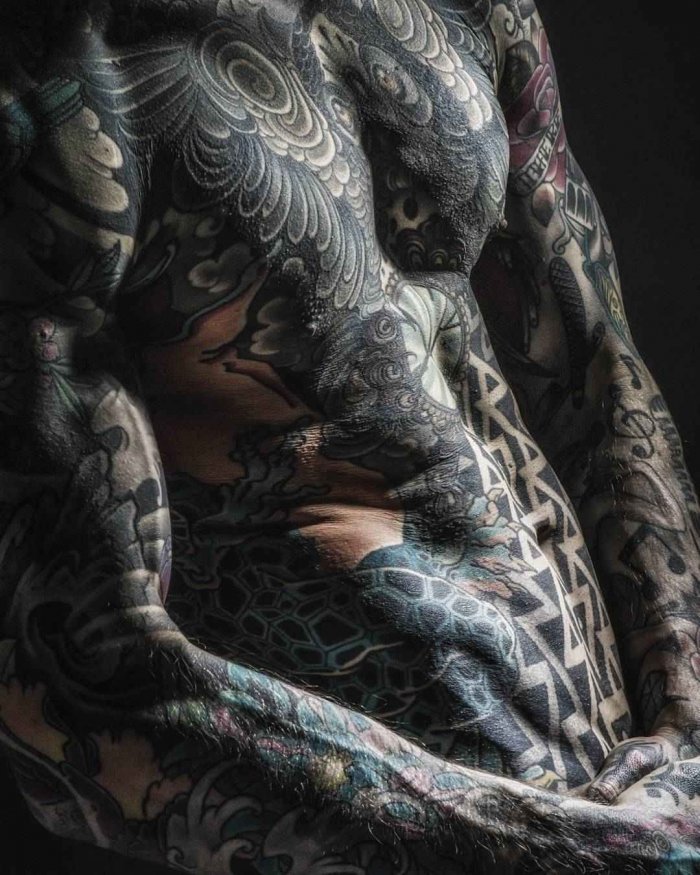 Масштабные тату