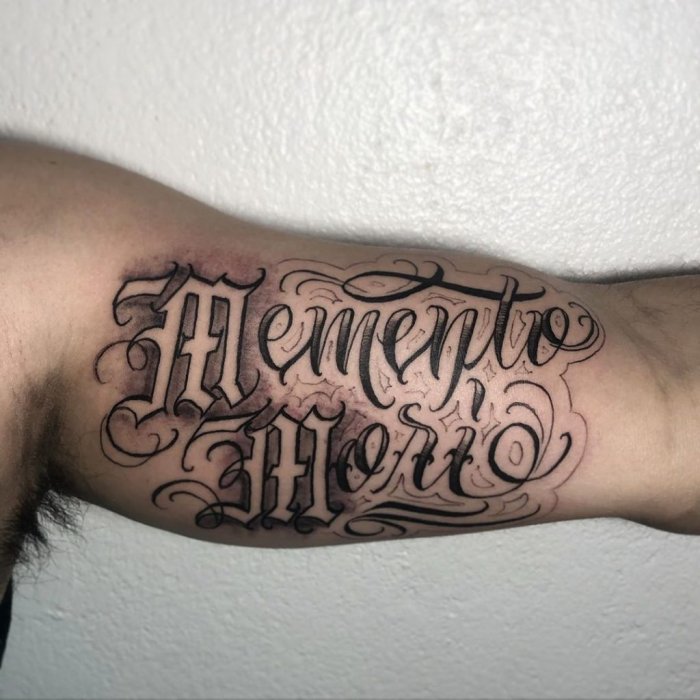 Первый среди равных на латыни тату