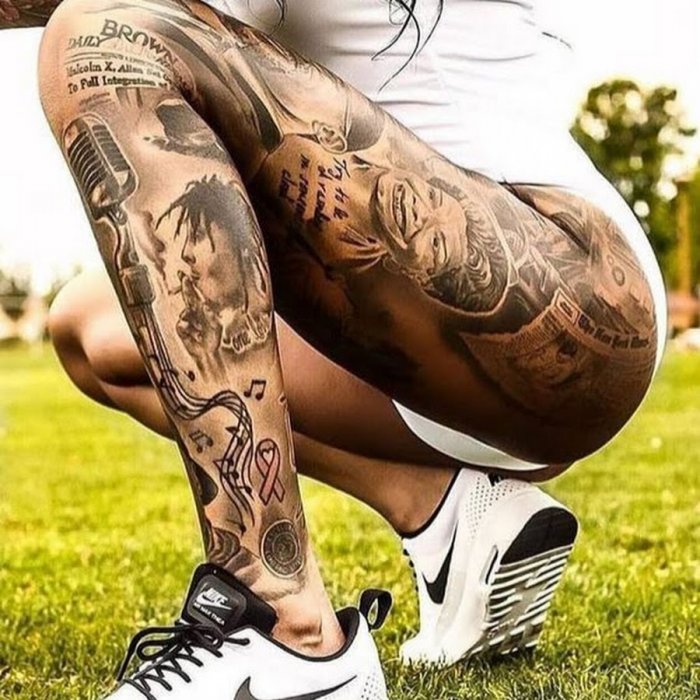 Смешные Татуировки надписи