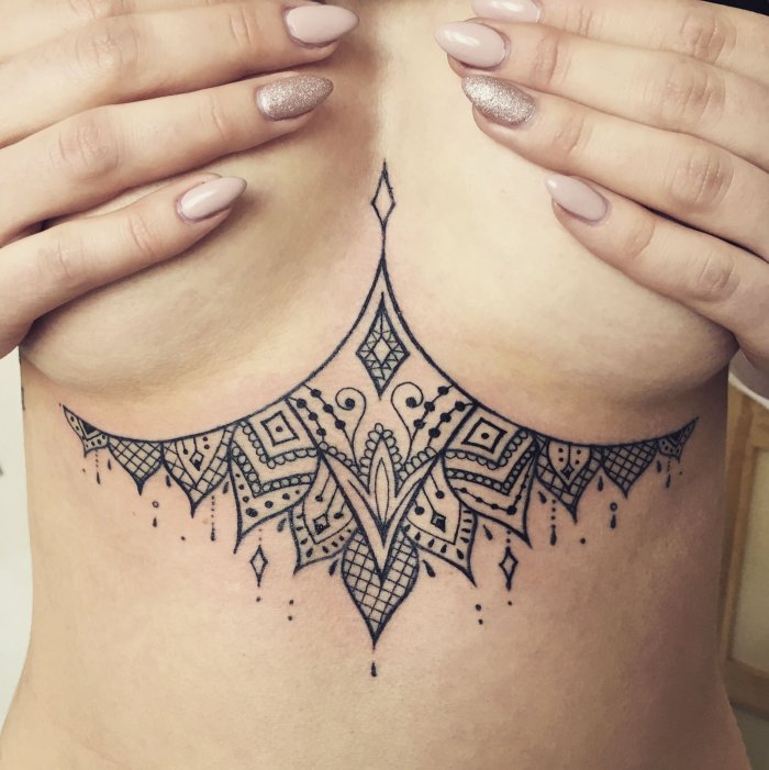 Тату в стиле Барокко