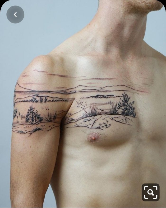 Тату мужские