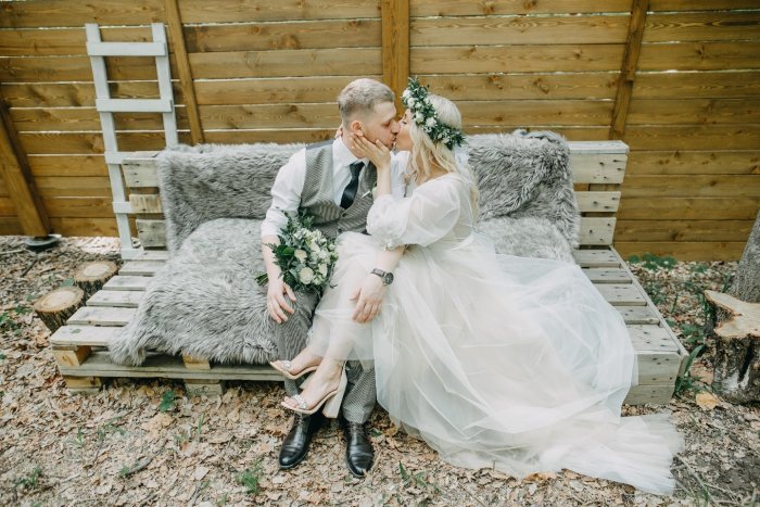 Родители в стиле рустик