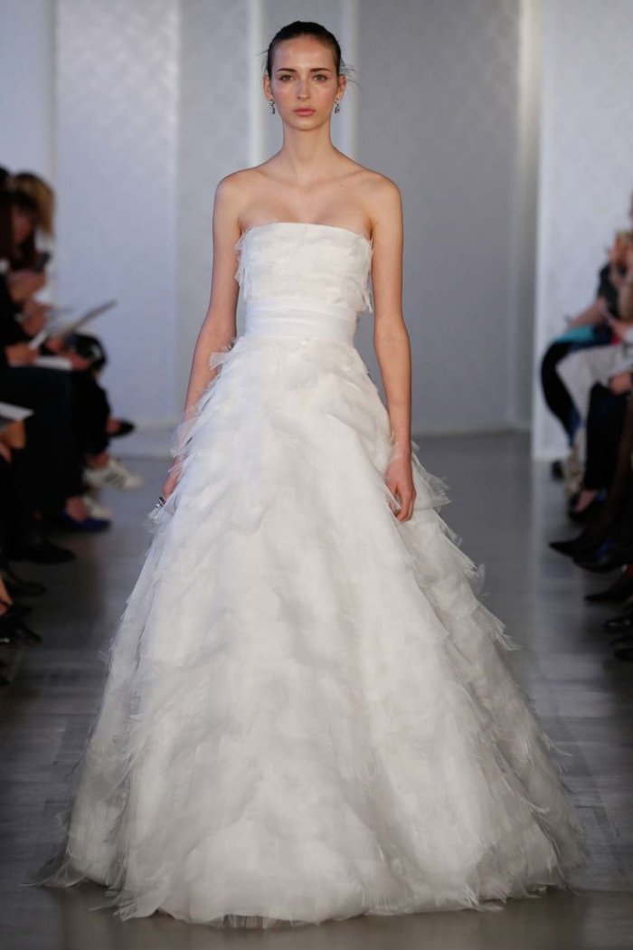 Оскар де ларента Свадебные платья
