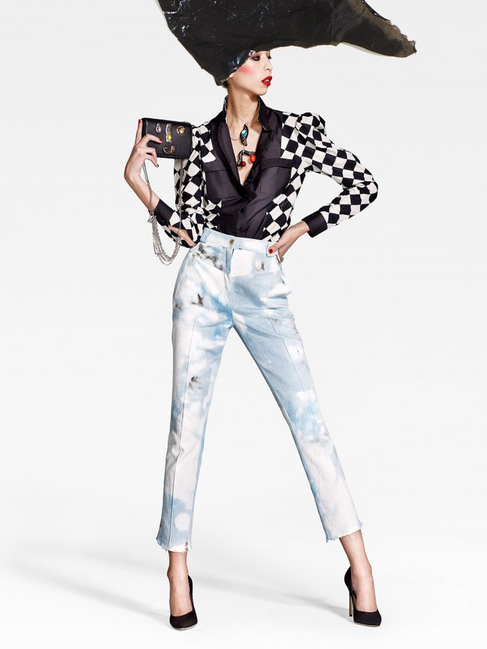 Показ моды как двигаться