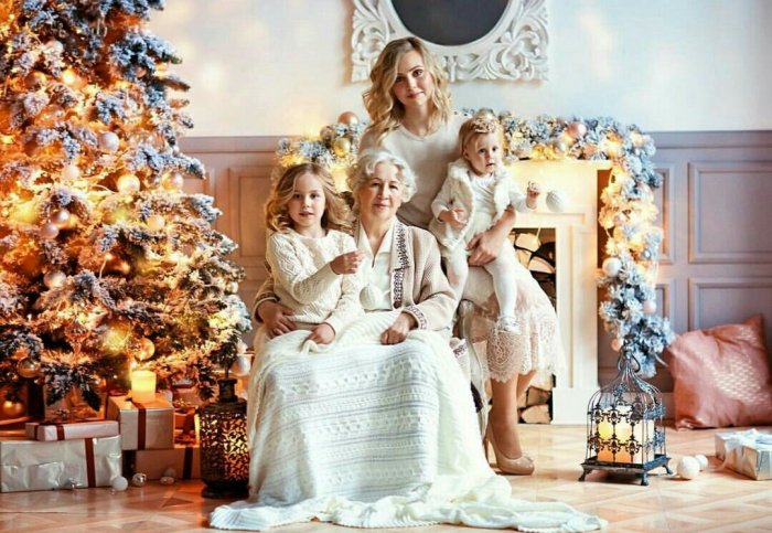 Семейная фотосессия новый год