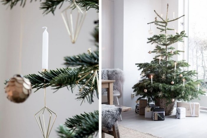 Как украсить елку Минимализм