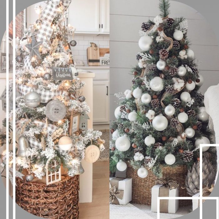 Украшение ёлки 2021 цвета