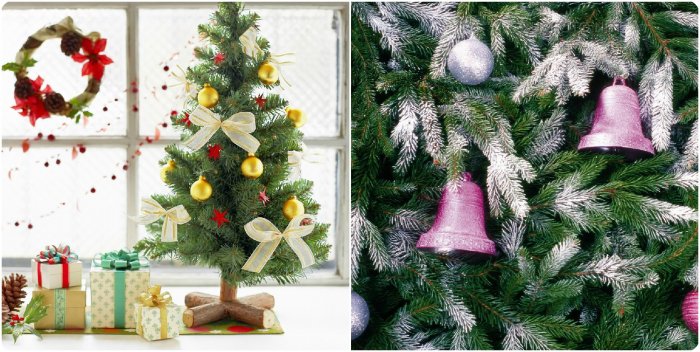 Украсить небольшую елку