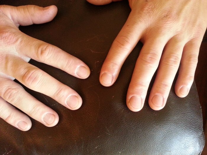 Гигиенический маникюр без покрытия