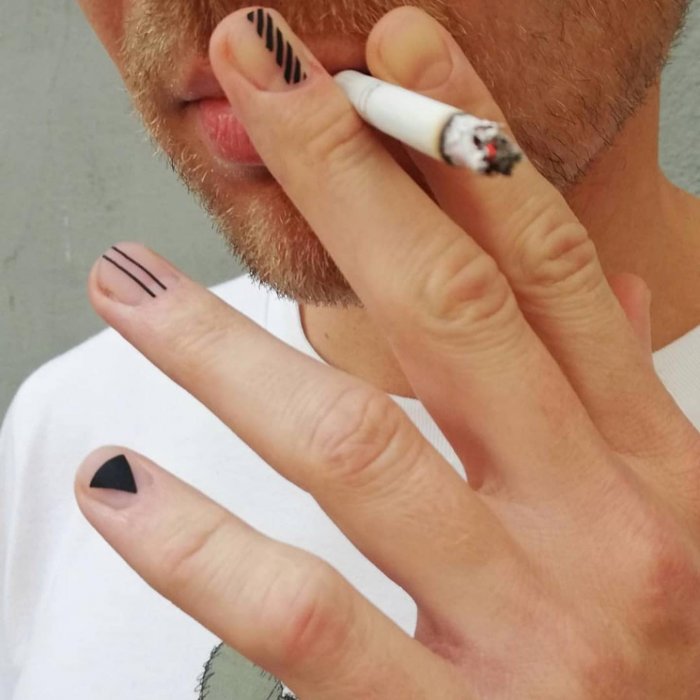 Маникюр мужчина и женщина