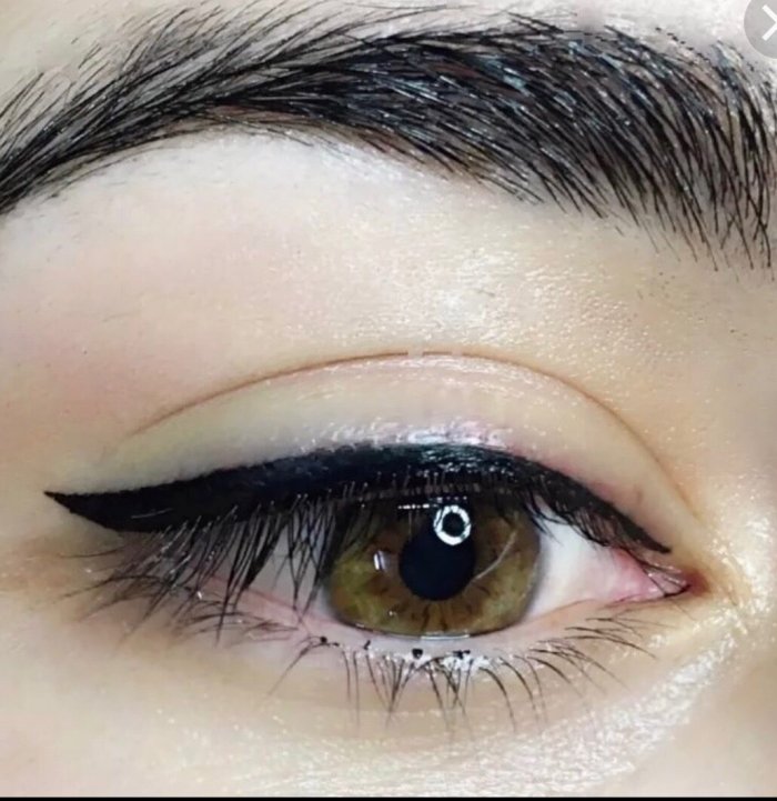 Классические стрелки на глазах