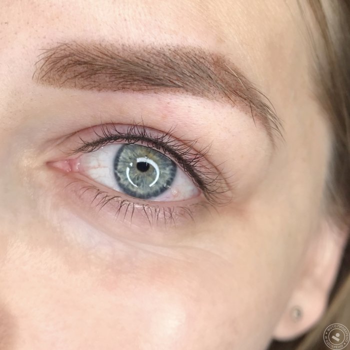 Перманент глаз межресничное пространство