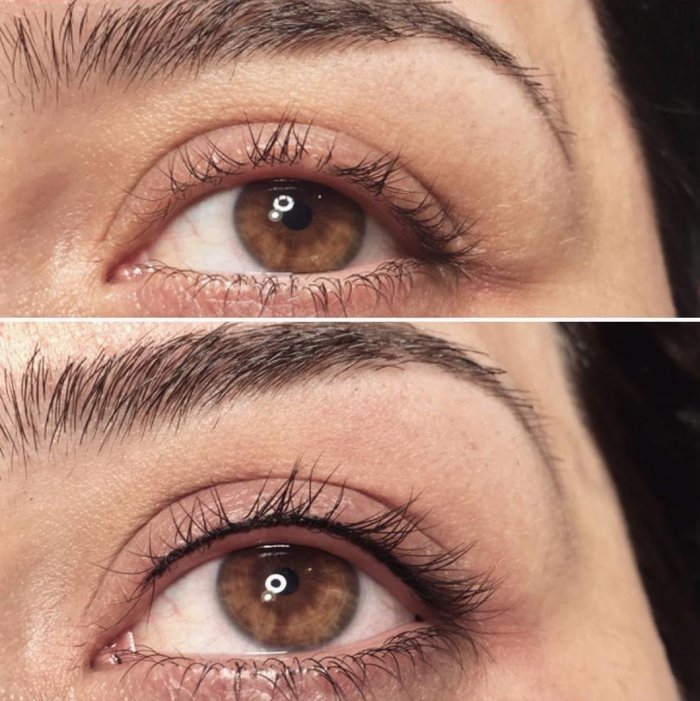 Стрелки на глазах межресничное татуаж