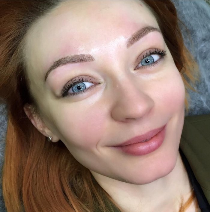 Перманентный макияж глаз межресничное пространство