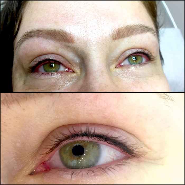 Лучший татуаж межресничного пространства