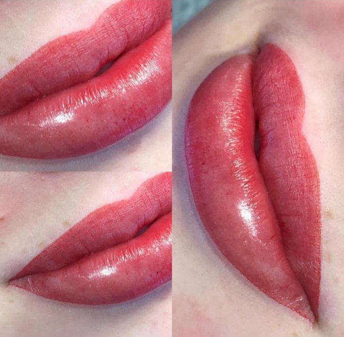 Губки перманентный макияж