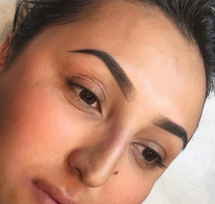 Брови омбре перманентный