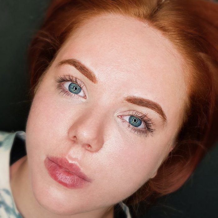 Перманентный макияж для рыжих