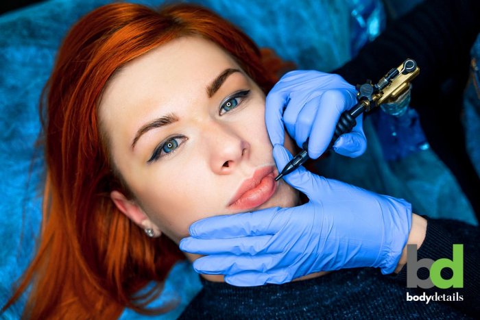 Перманентный макияж для рыжих