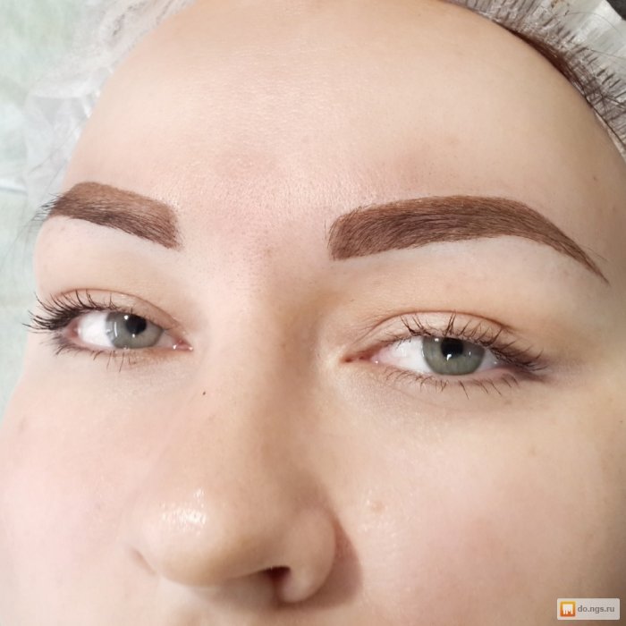 Татуаж бровей рыжим девушкам