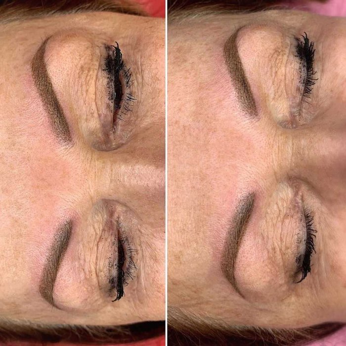 Камуфляж бровей