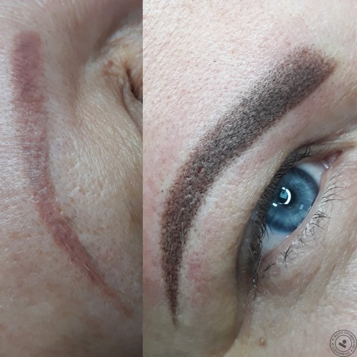 Перекрытие старого татуажа