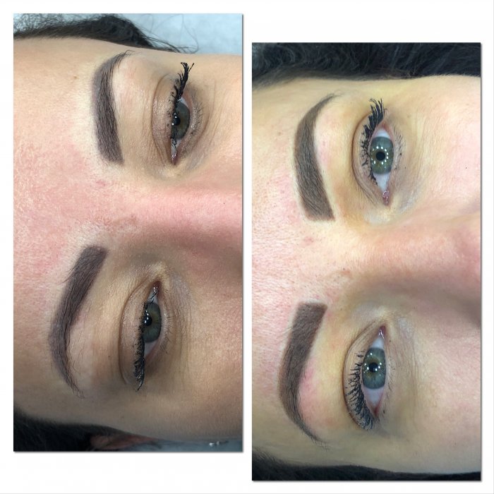 Исправление старого татуажа