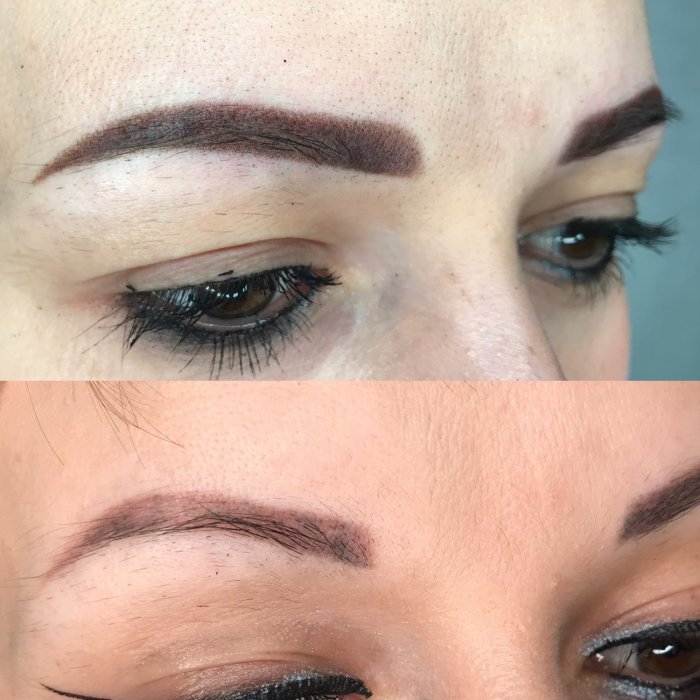 Перекрытие старого татуажа