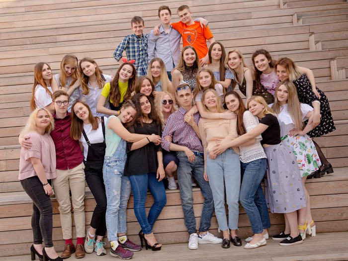 Чёрные туфли на каблуке