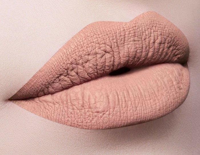 Матовые губы