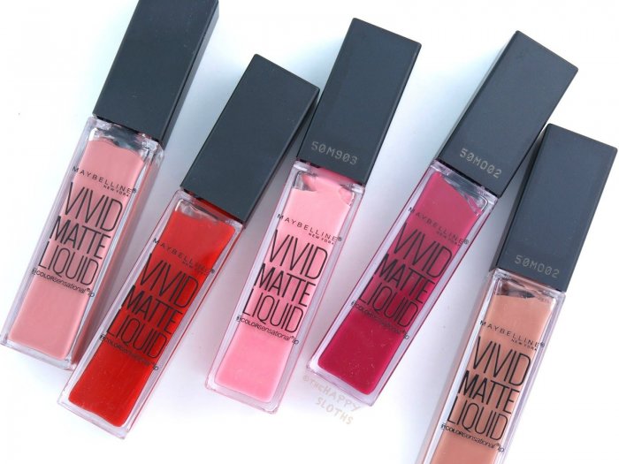 Блеск для губ мейбелин vivid Matte Liquid